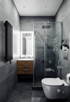 Трубчатый вертикальный радиатор 40x40 V, 3 секции, 750/140/70