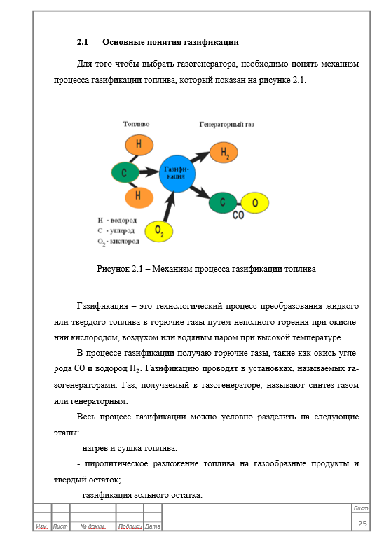 Проект модернизации котельной с использованием термической утилизации отработанных деревянных шпал. Дипломная работа. Образец электронного документа.