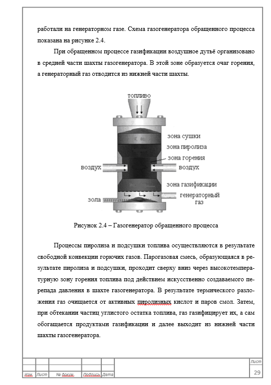 Проект модернизации котельной с использованием термической утилизации отработанных деревянных шпал. Дипломная работа. Образец электронного документа.